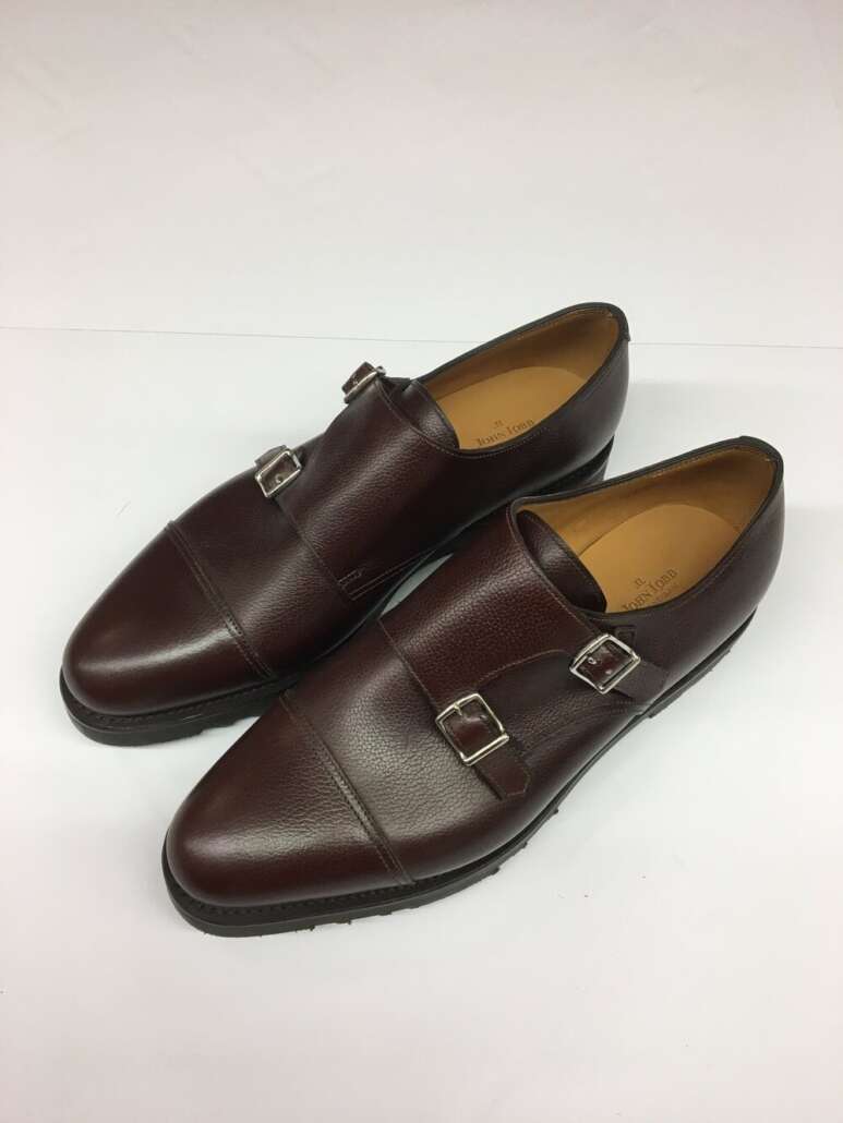John Lobb William II Meleze Buffalo con suola in gomma Eliver